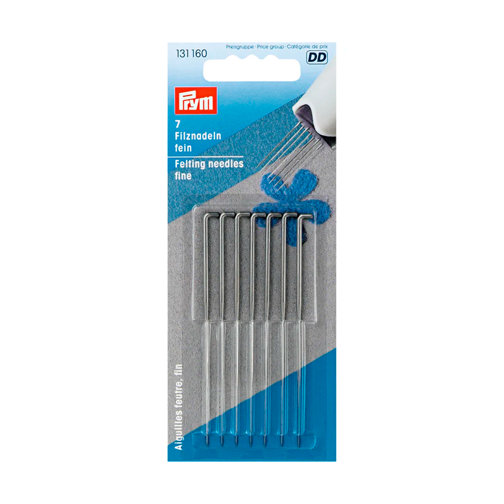 Agujas Fieltro Finas (131 160) Prym - 1 Unidad
