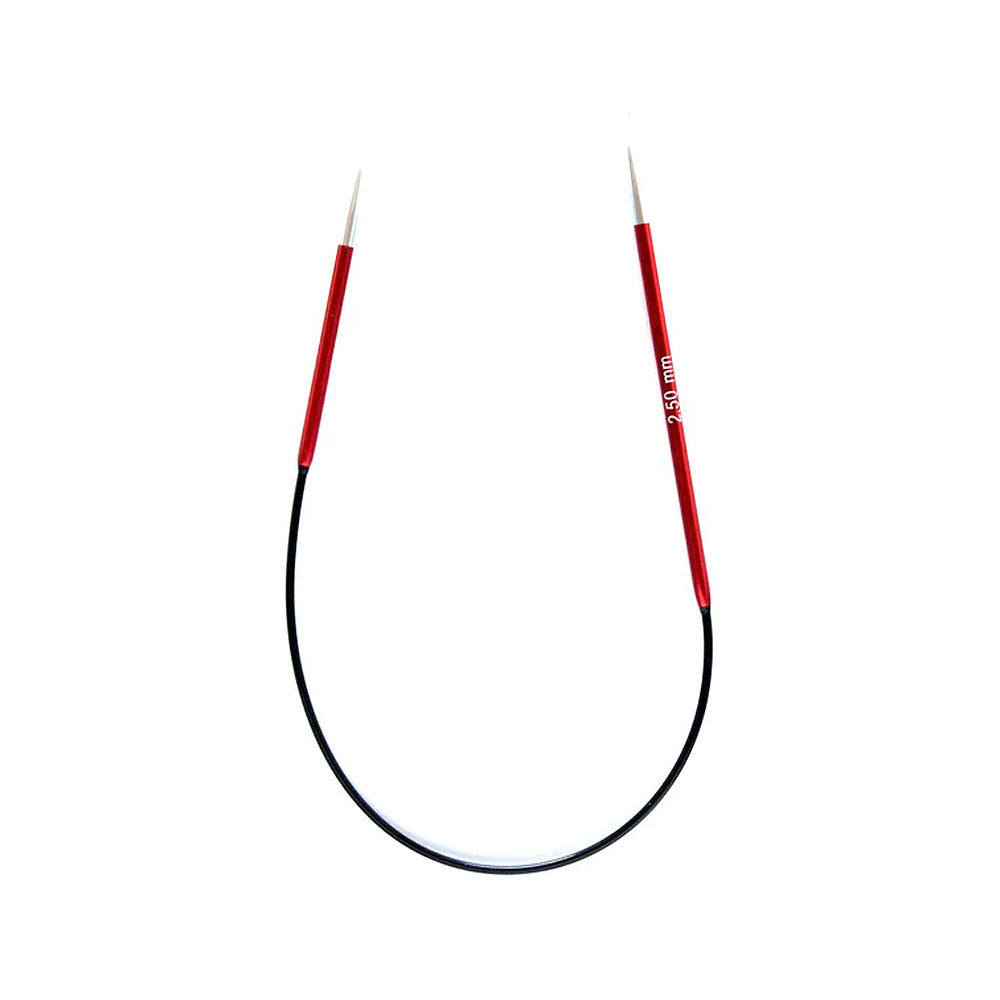 Palillo Circular Asimétrico 25 Cm Zing KnitPro - 5 Unidades