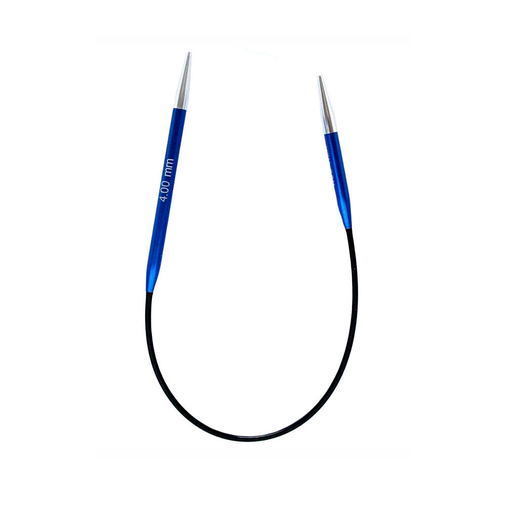Palillo Circular Asimétrico 25 Cm Zing KnitPro - 5 Unidades