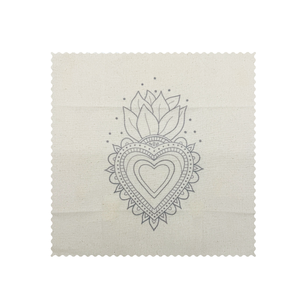 Tela Crea Marcada Diseños 30 X 30 Cm Revesderecho - 3 Unidades