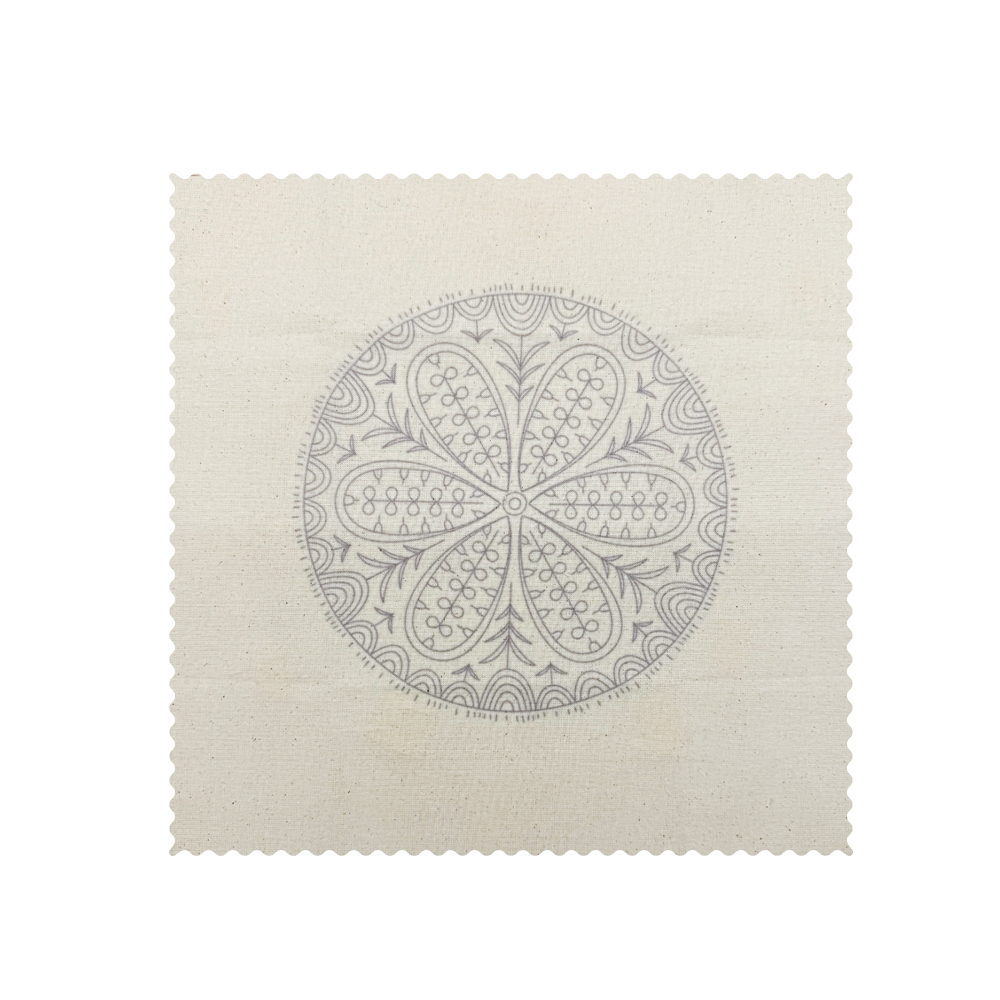 Tela Crea Marcada Diseños 30 X 30 Cm Revesderecho - 3 Unidades