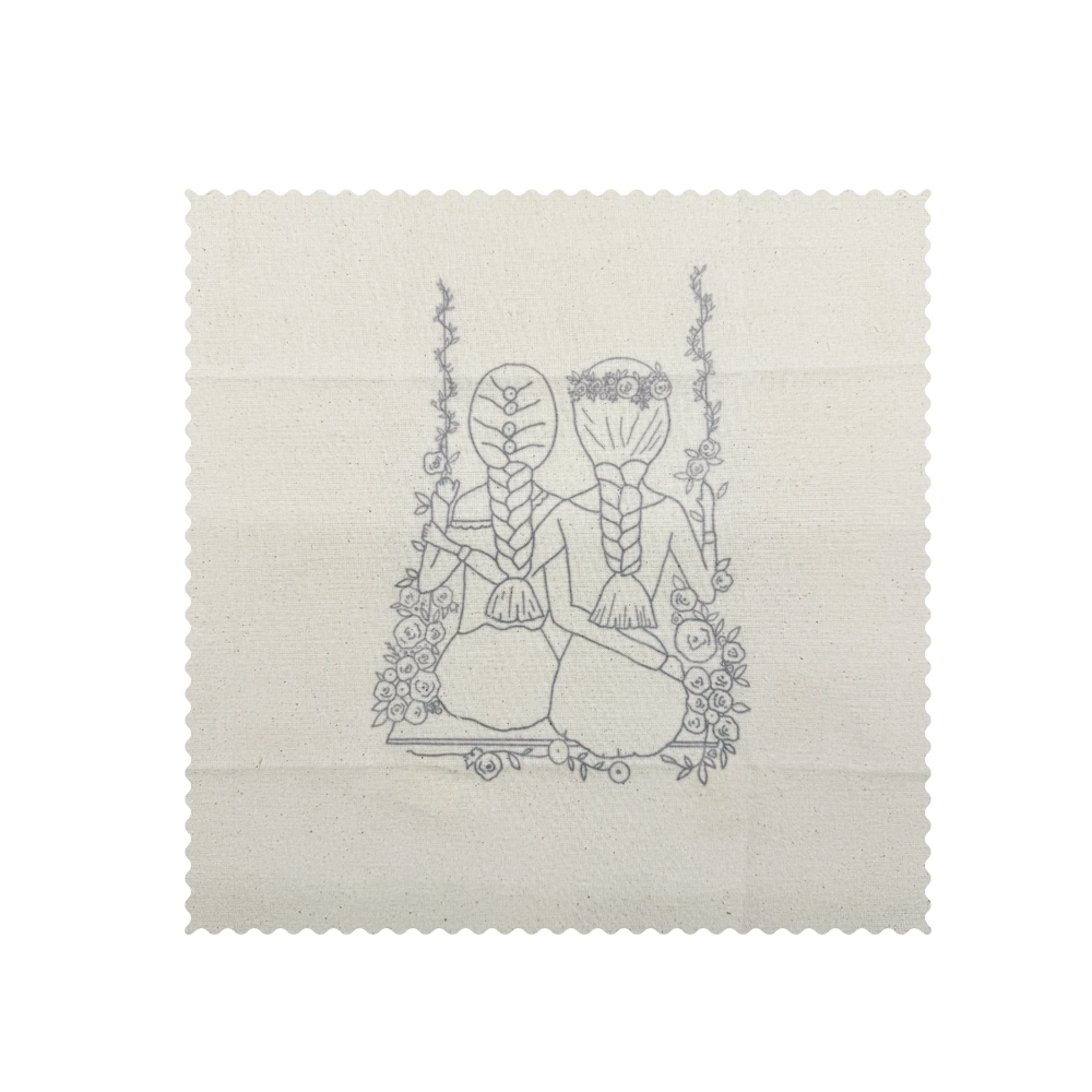 Tela Crea Marcada Diseños 30 X 30 Cm Revesderecho - 3 Unidades