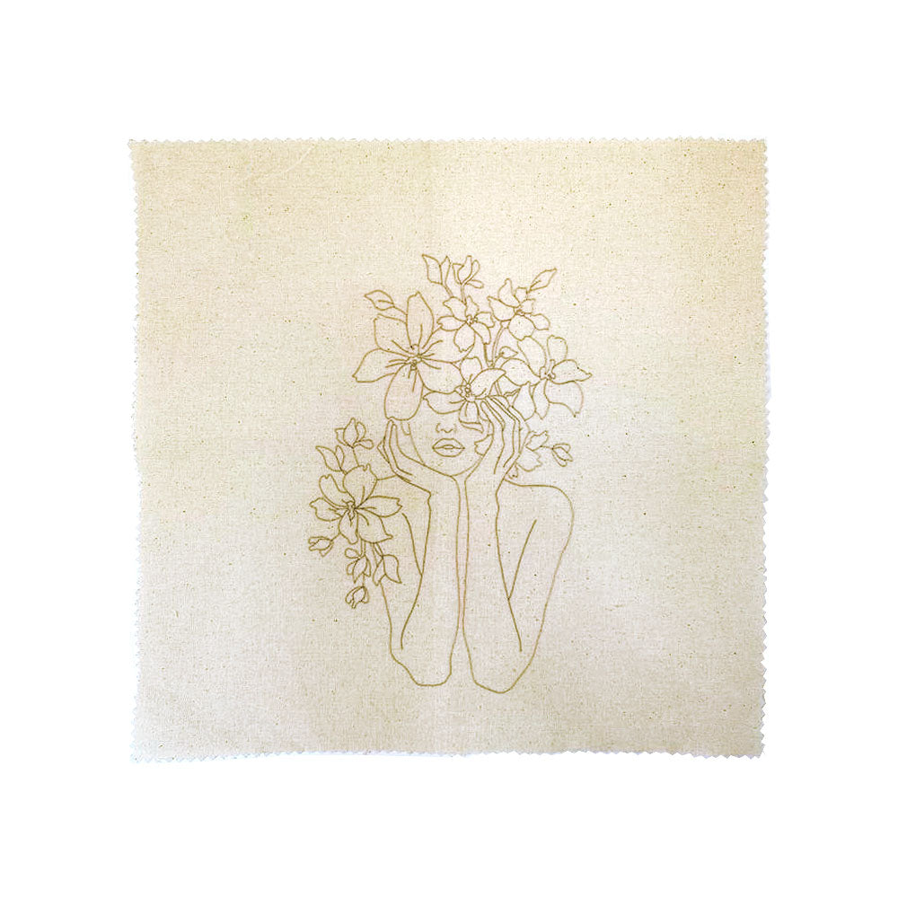 Tela Crea Marcada Diseños 30 X 30 Cm Revesderecho - 3 Unidades