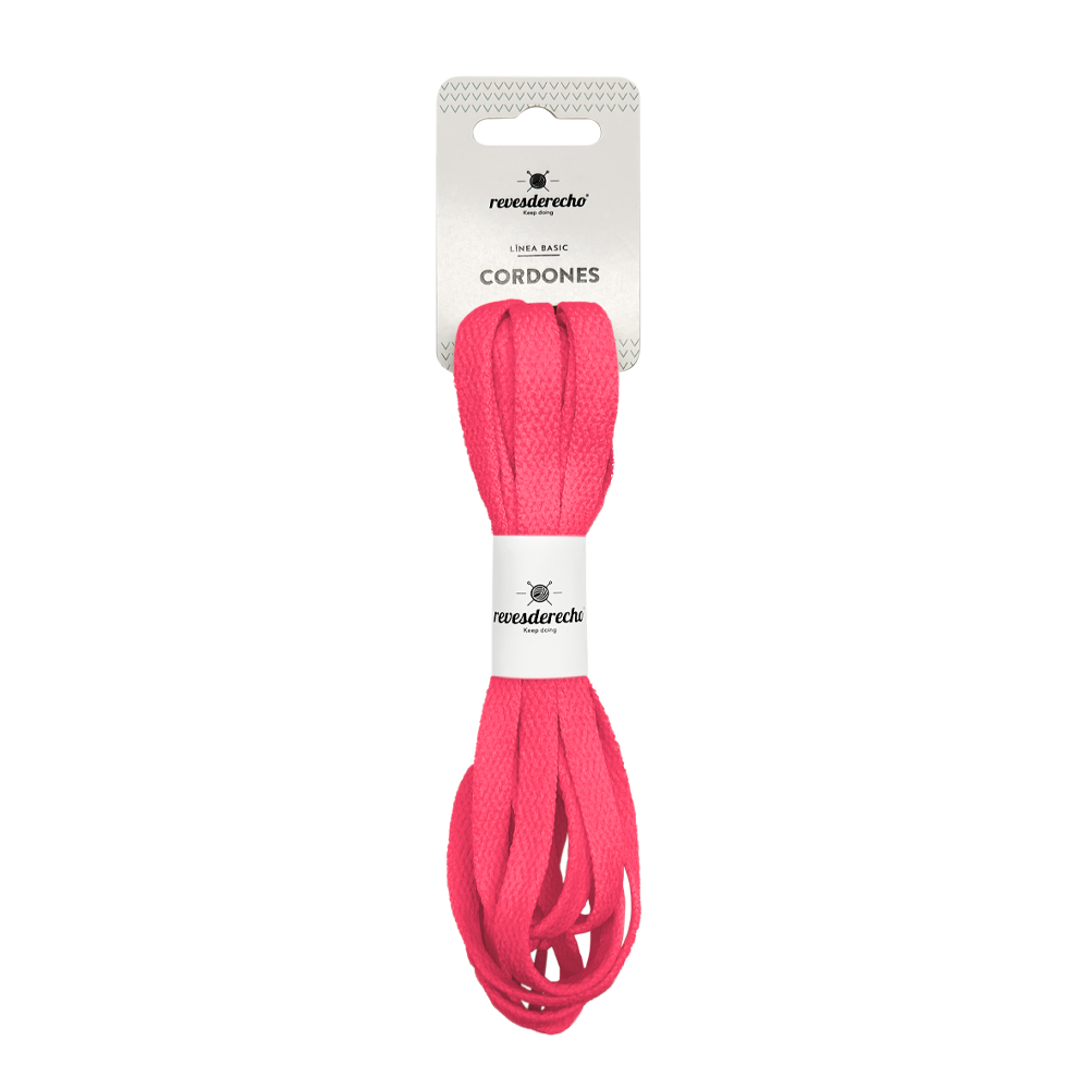 Cordones Planos para Zapatillas 120 cm Revesderecho - 10 Unidades