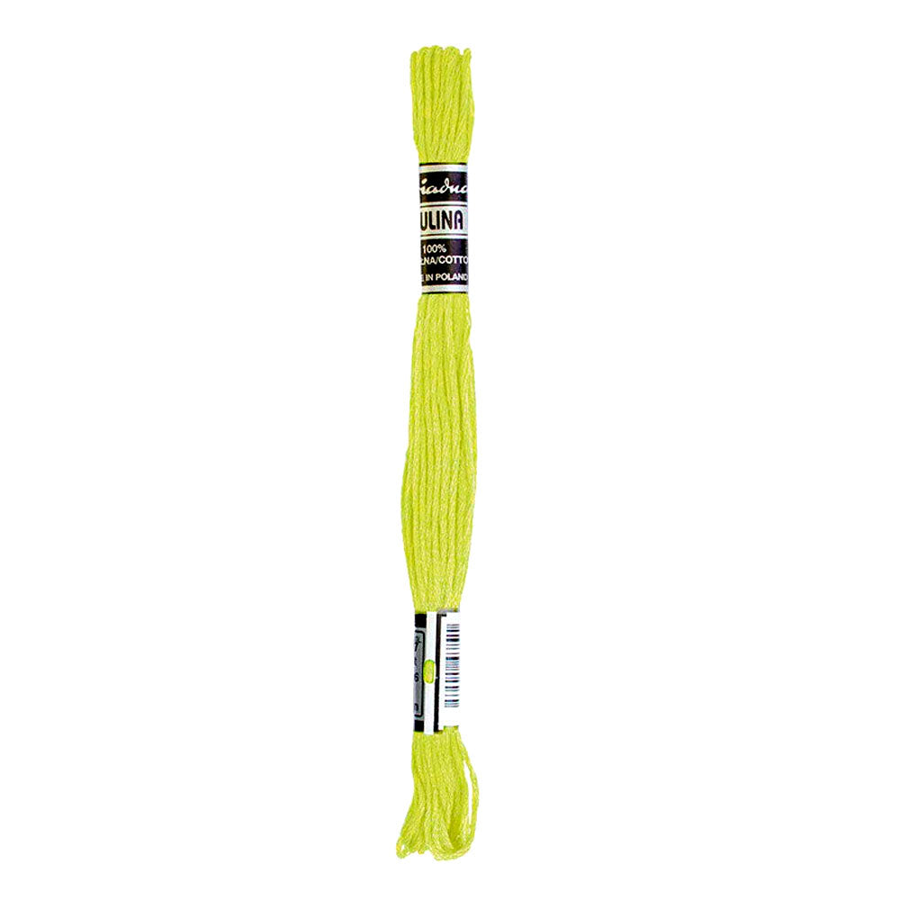 Hilos Para Bordar Mulina - Variedad Verdes - 12 Unidades