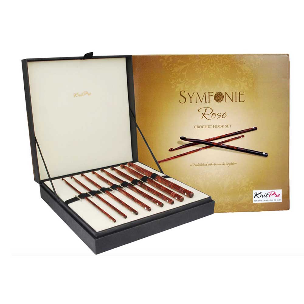 Set Crochet Symfonie Rose Knit Pro