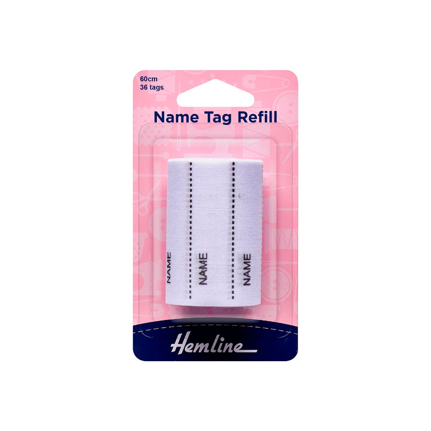 Etiqueta Nombre (293.TR) Hemline - 5 Unidades