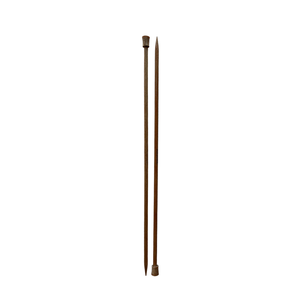 Palillo Recto Natural Symfonie 35 cm Knit Pro - 5 Unidades