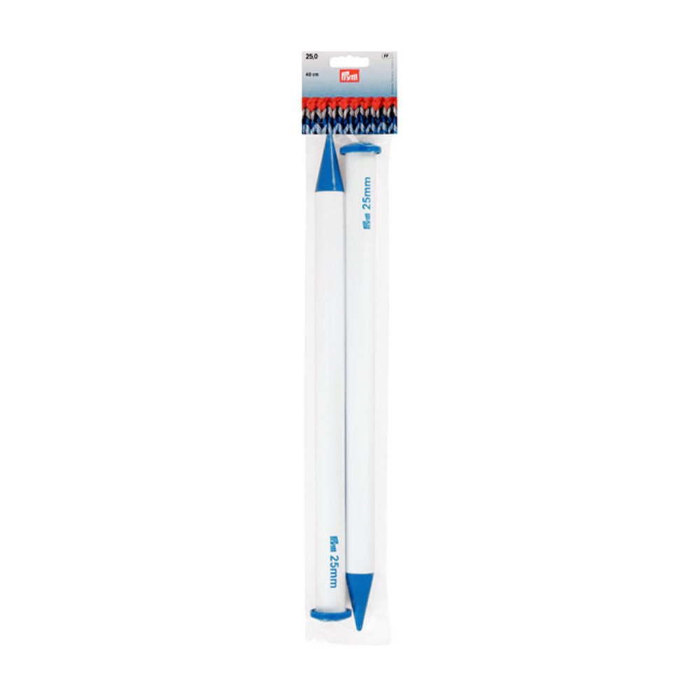 Agujas Recta de Plástico 35CM Prym - 1 Unidad