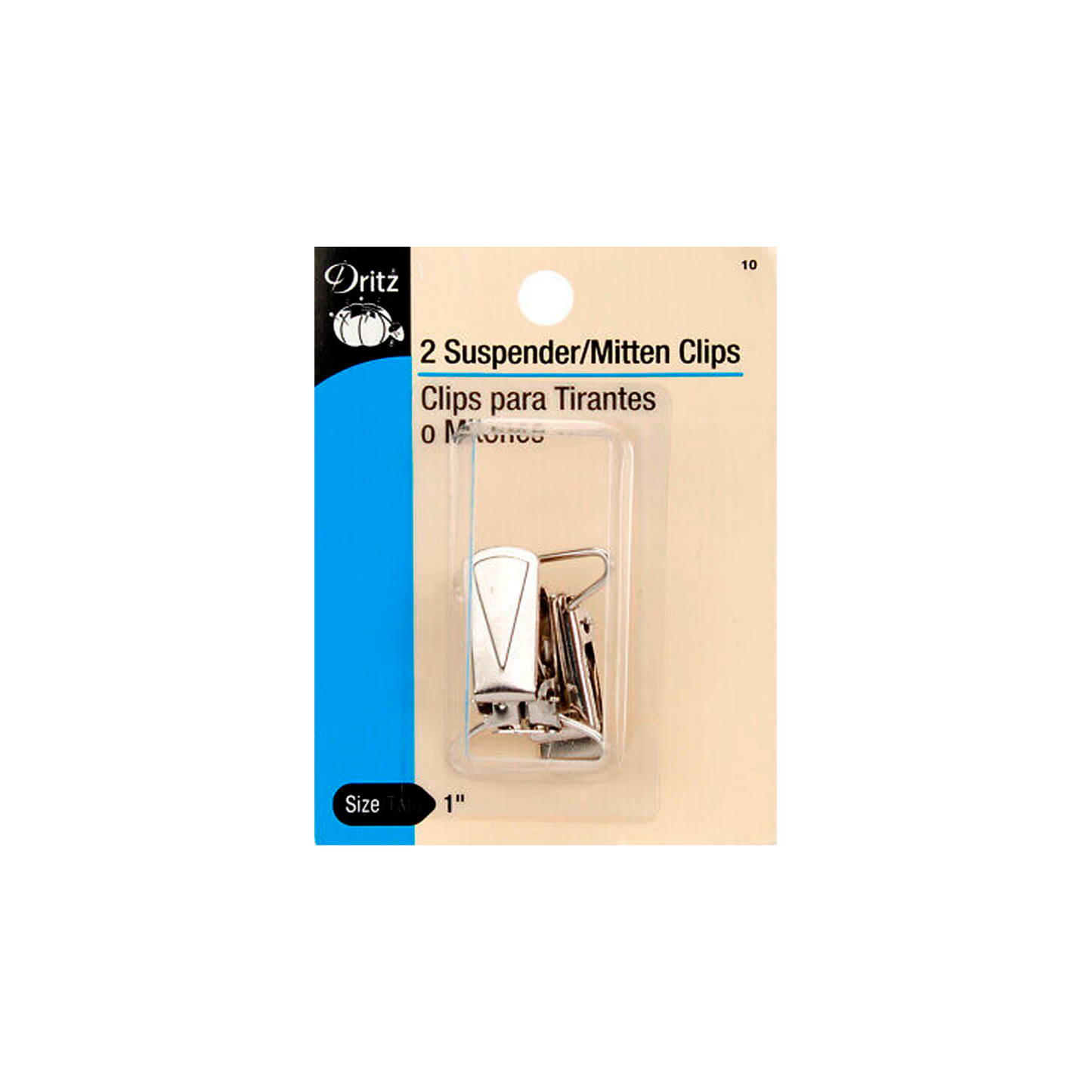 Clips para Tirantes 2UN (Cod.10) Dritz - 1 Unidad