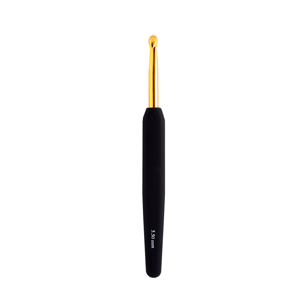Crochet Gold Mango Ergonómico Knit Pro - 5 Unidades