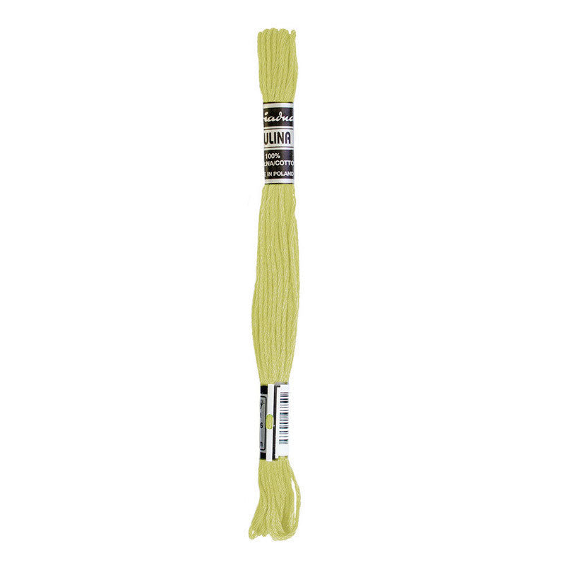 Hilos Para Bordar Mulina - Variedad Verdes - 12 Unidades