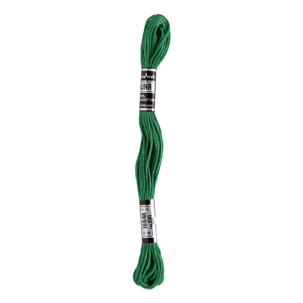 Hilos Para Bordar Mulina - Variedad Verdes - 12 Unidades