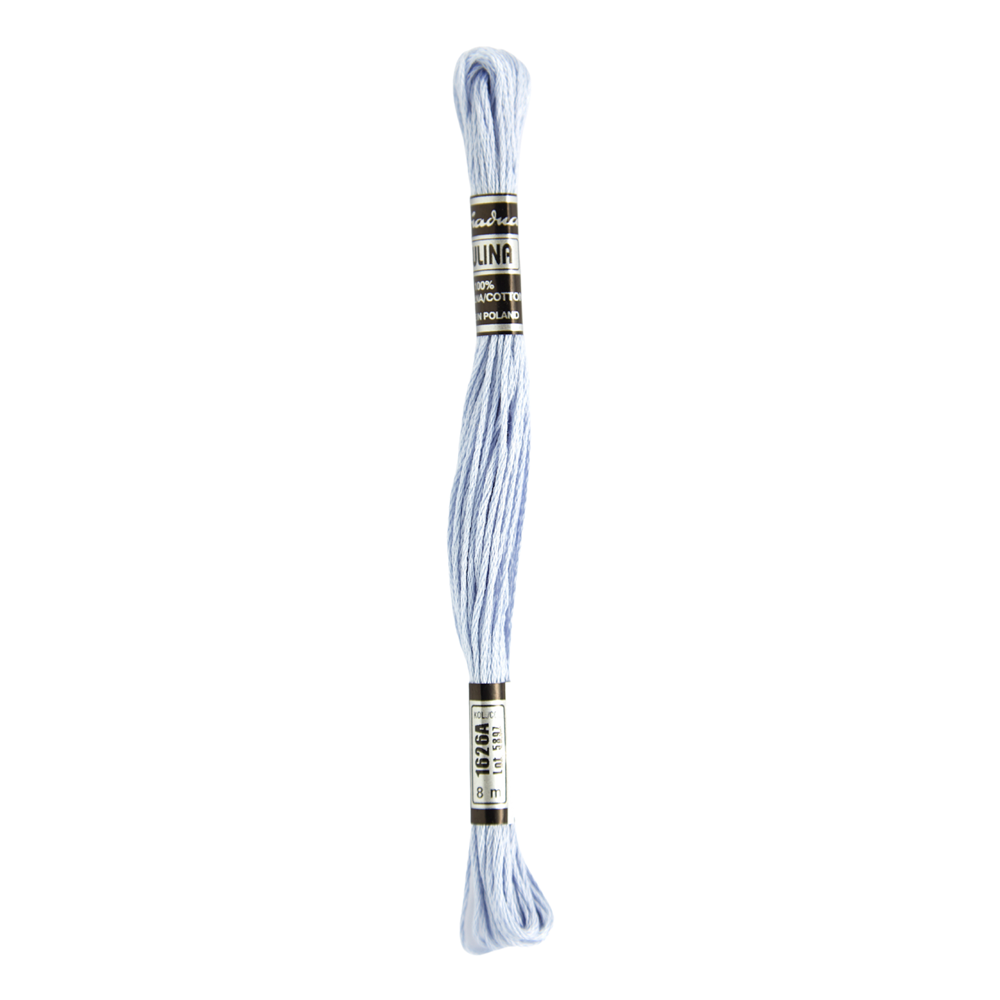 Hilos Para Bordar Mulina - Variedad Azules - 12 Unidades