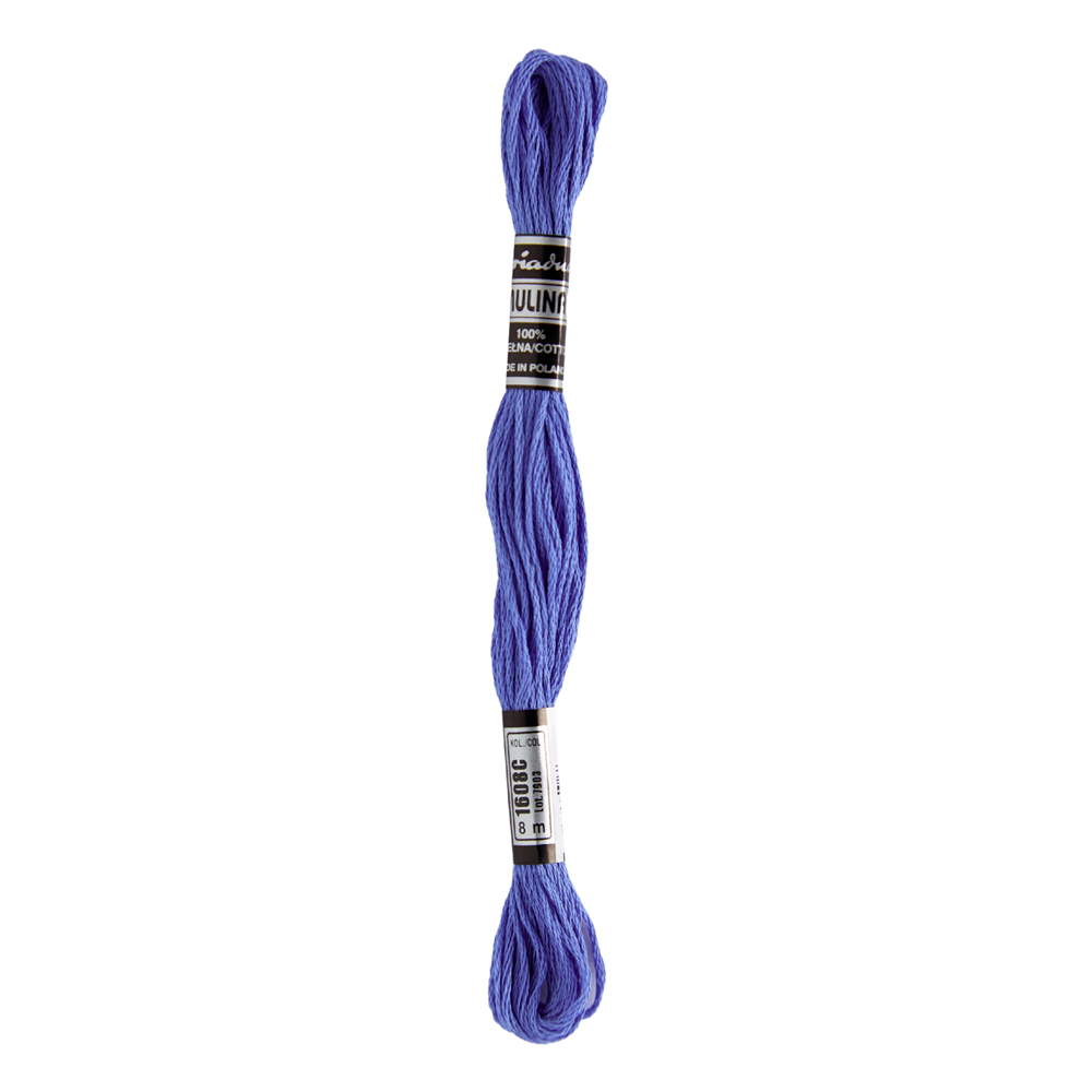 Hilos Para Bordar Mulina - Variedad Azules - 12 Unidades