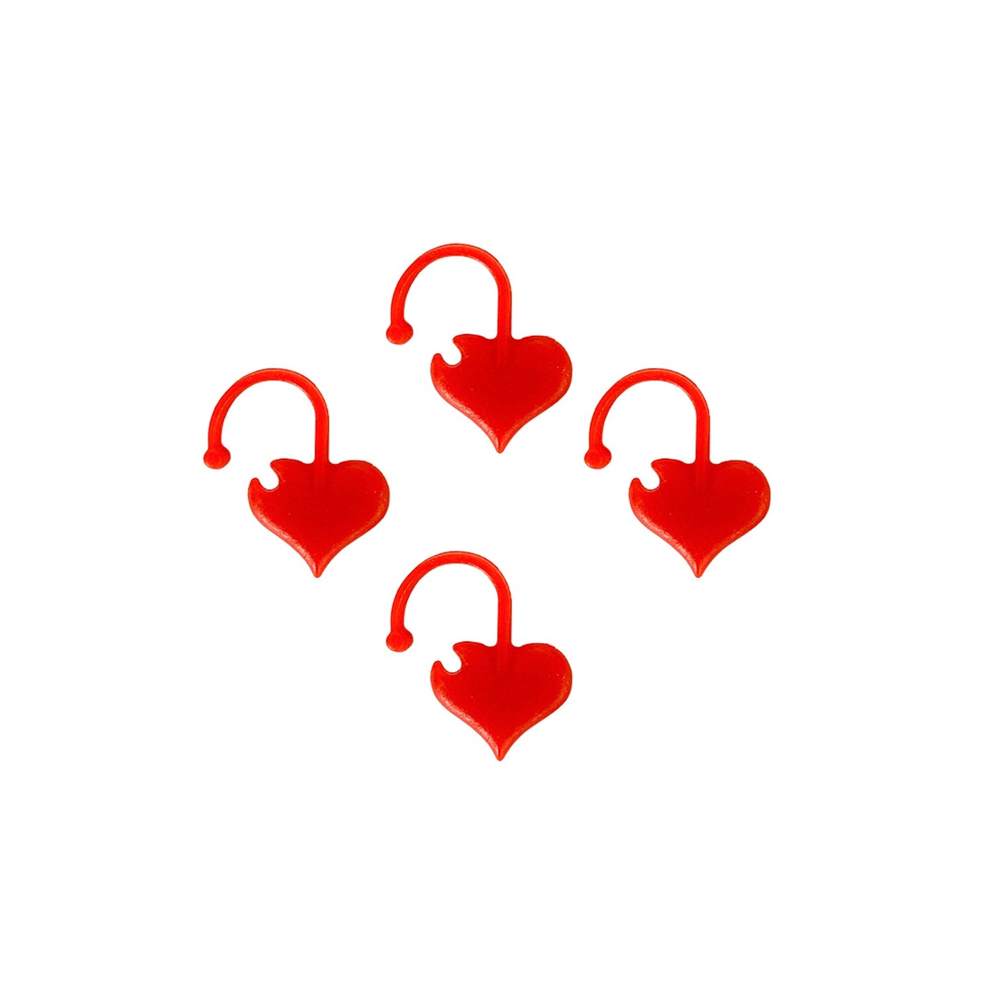 Marcadores De Punto Corazón 20 Un (NO.SM-01/P1) Revesderecho- 10 Unidades