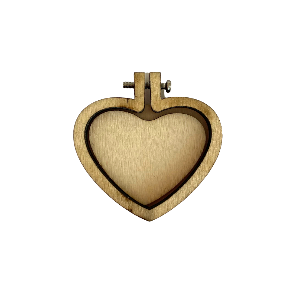Mini Bastidor Corazón (NO.MBH-06) Revesderecho - 10 Unidades