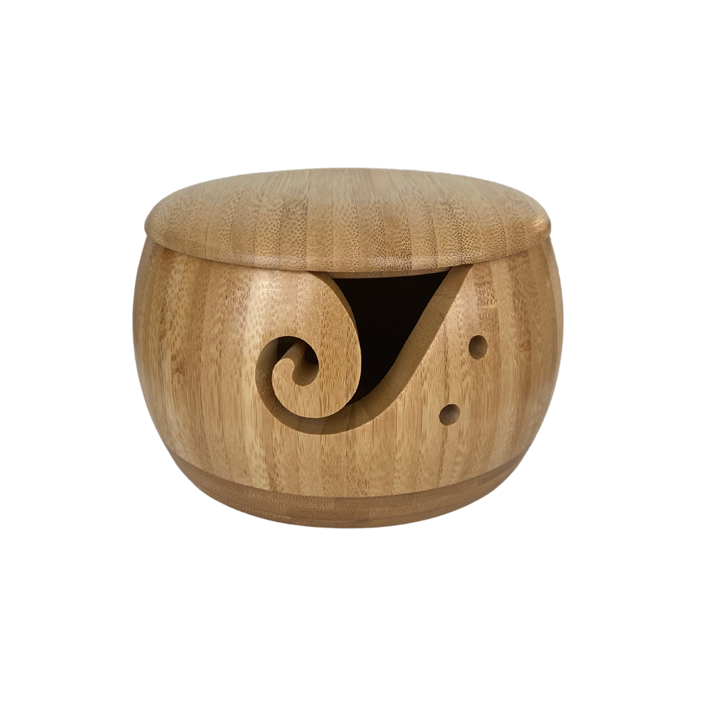 Porta Ovillo Madera 17x17x10 Cm (NO.SH-001) Revesdercho - 2 Unidades