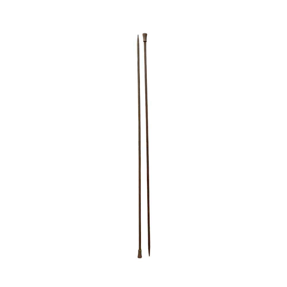 Palillo Recto Natural Symfonie 35 cm Knit Pro - 5 Unidades