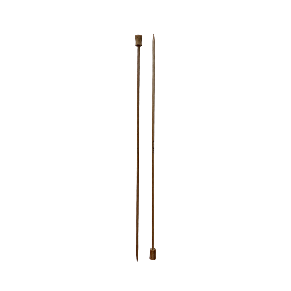 Palillo Recto Natural Symfonie 35 cm Knit Pro - 5 Unidades