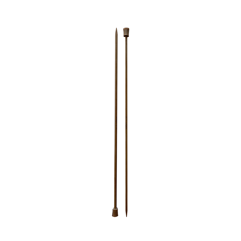 Palillo Recto Natural Symfonie 35 cm Knit Pro - 5 Unidades