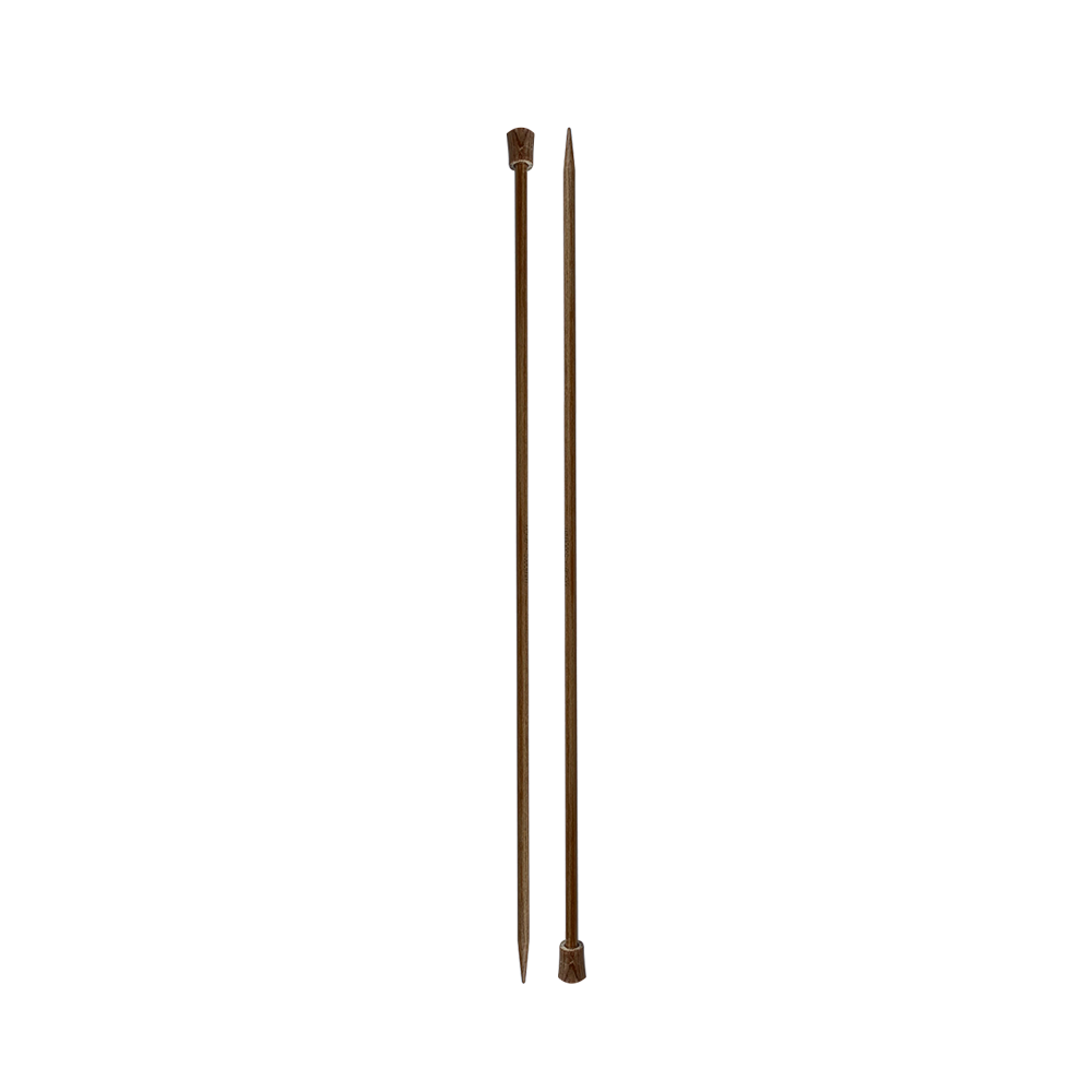 Palillo Recto Natural Symfonie 35 cm Knit Pro - 5 Unidades