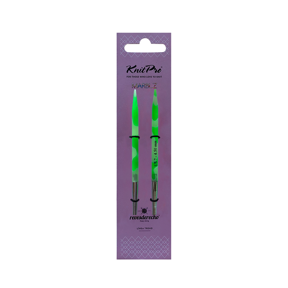 Palillo Intercambiable Special Marblz Knit Pro - 5 Unidades