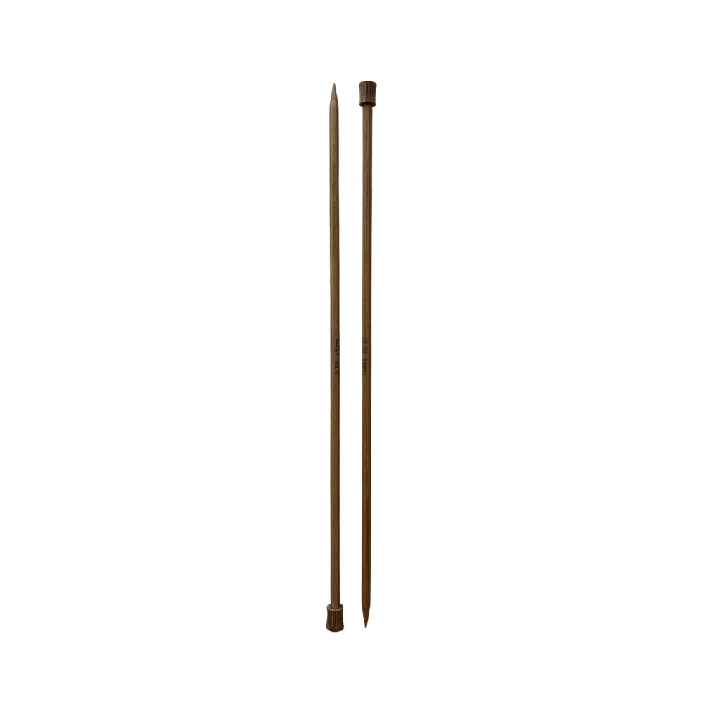 Palillo Recto Natural Symfonie 35 cm Knit Pro - 5 Unidades