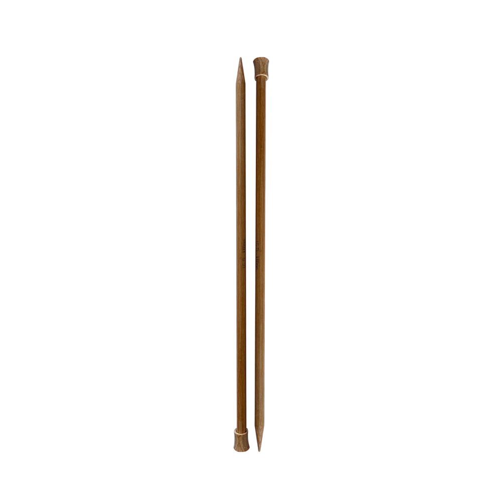 Palillo Recto Natural Symfonie 35 cm Knit Pro - 5 Unidades