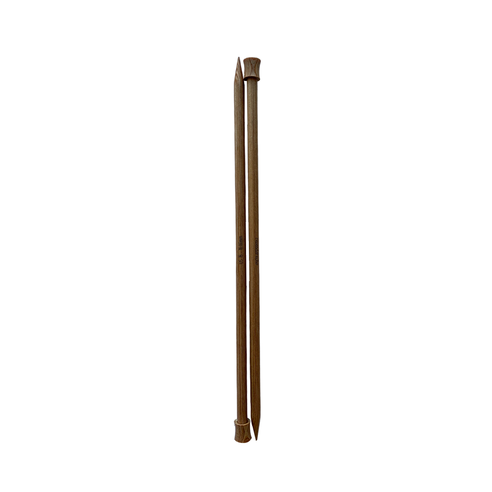 Palillo Recto Natural Symfonie 35 cm Knit Pro - 5 Unidades