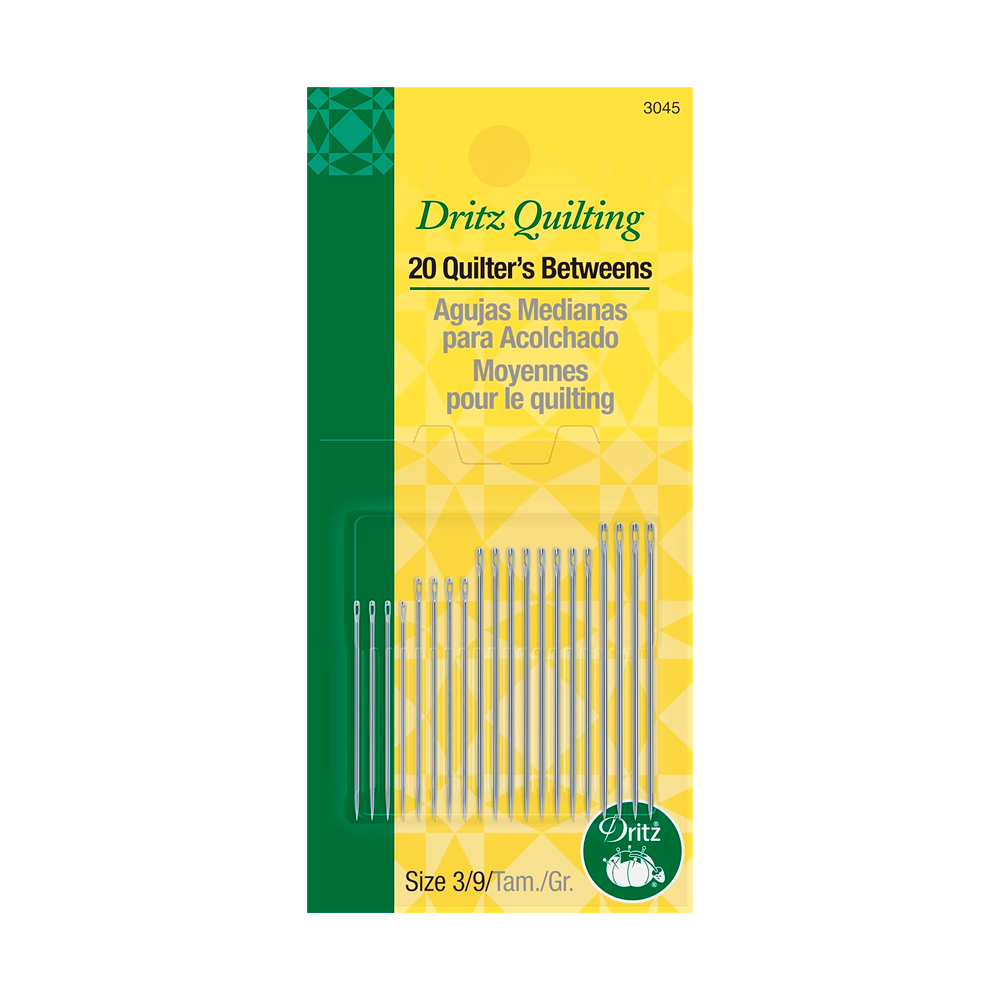 Agujas Quilting Between #3/9 (3045) Dritz - 1 Unidad