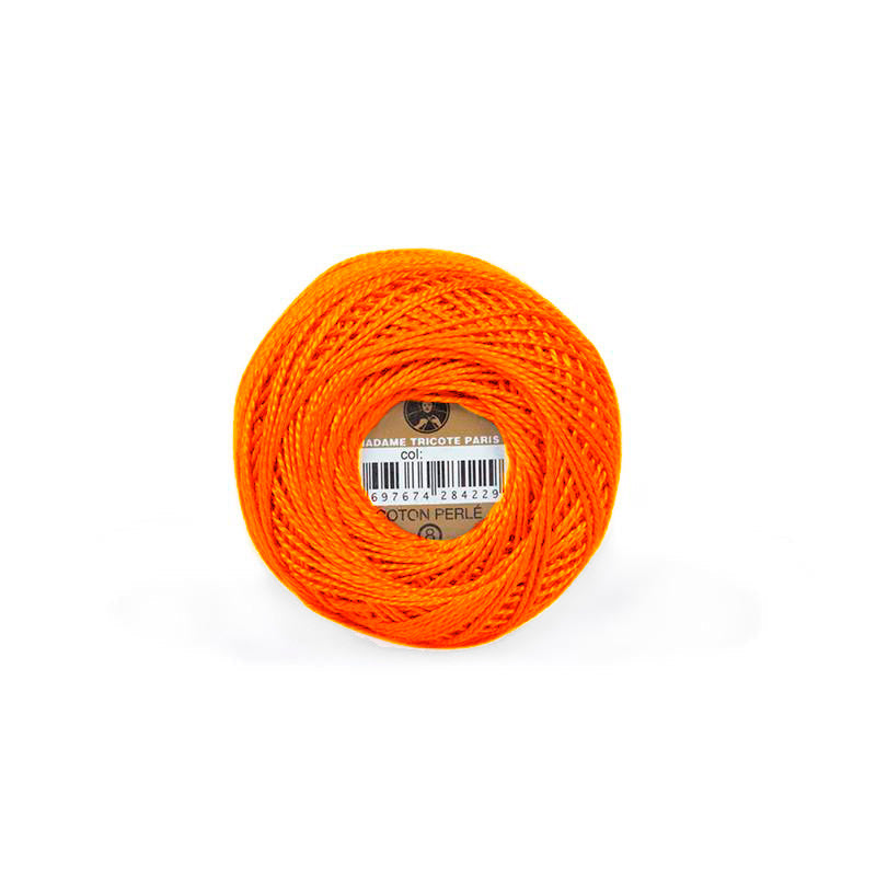 Cotton Perlé 8 10 gr Madame Tricote - 10 Unidades