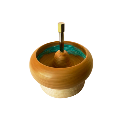 Enhebrador Giratorio de Mostacillas Madera (ZL-001) Revesderecho - 3 Unidades