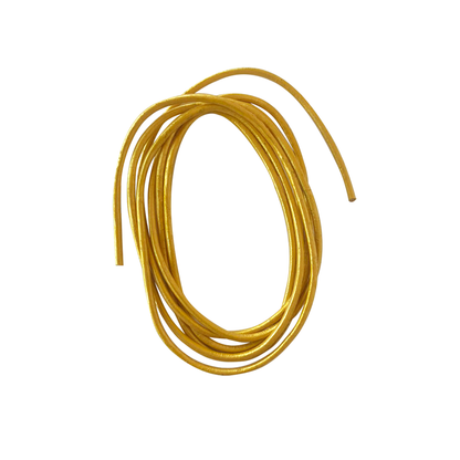 Cordón Eco Cuero 1.5 mm 1 Metro Revesderecho - 10 Unidades