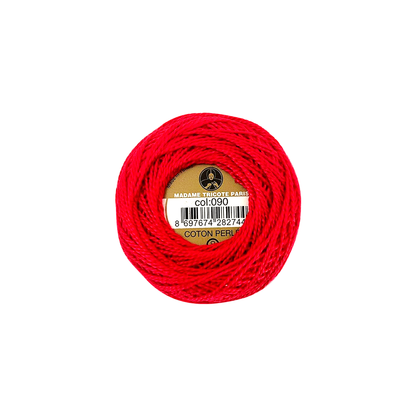 Cotton Perlé 8 10 gr Madame Tricote - 10 Unidades