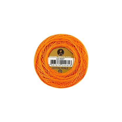 Cotton Perlé 8 10 gr Madame Tricote - 10 Unidades