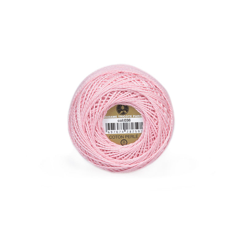 Cotton Perlé 8 10 gr Madame Tricote - 10 Unidades