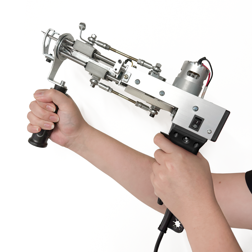 Pistola Tufting 2 en 1 Loop And Cut Negra - 3 Unidades