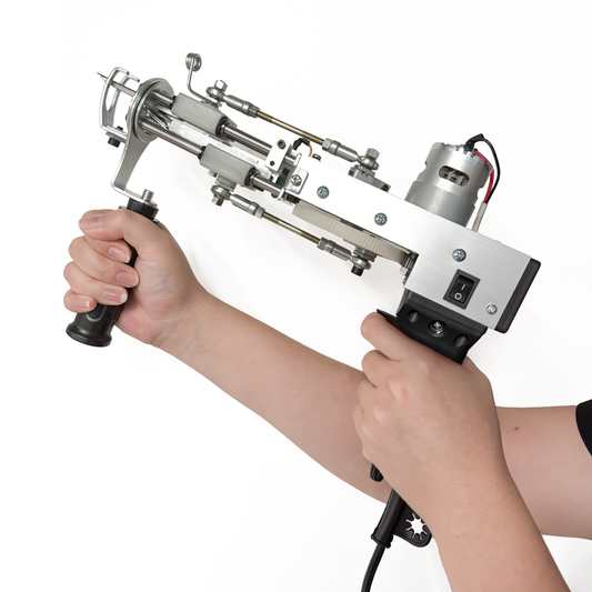 Pistola Tufting 2 en 1 Loop And Cut Negra - 3 Unidades