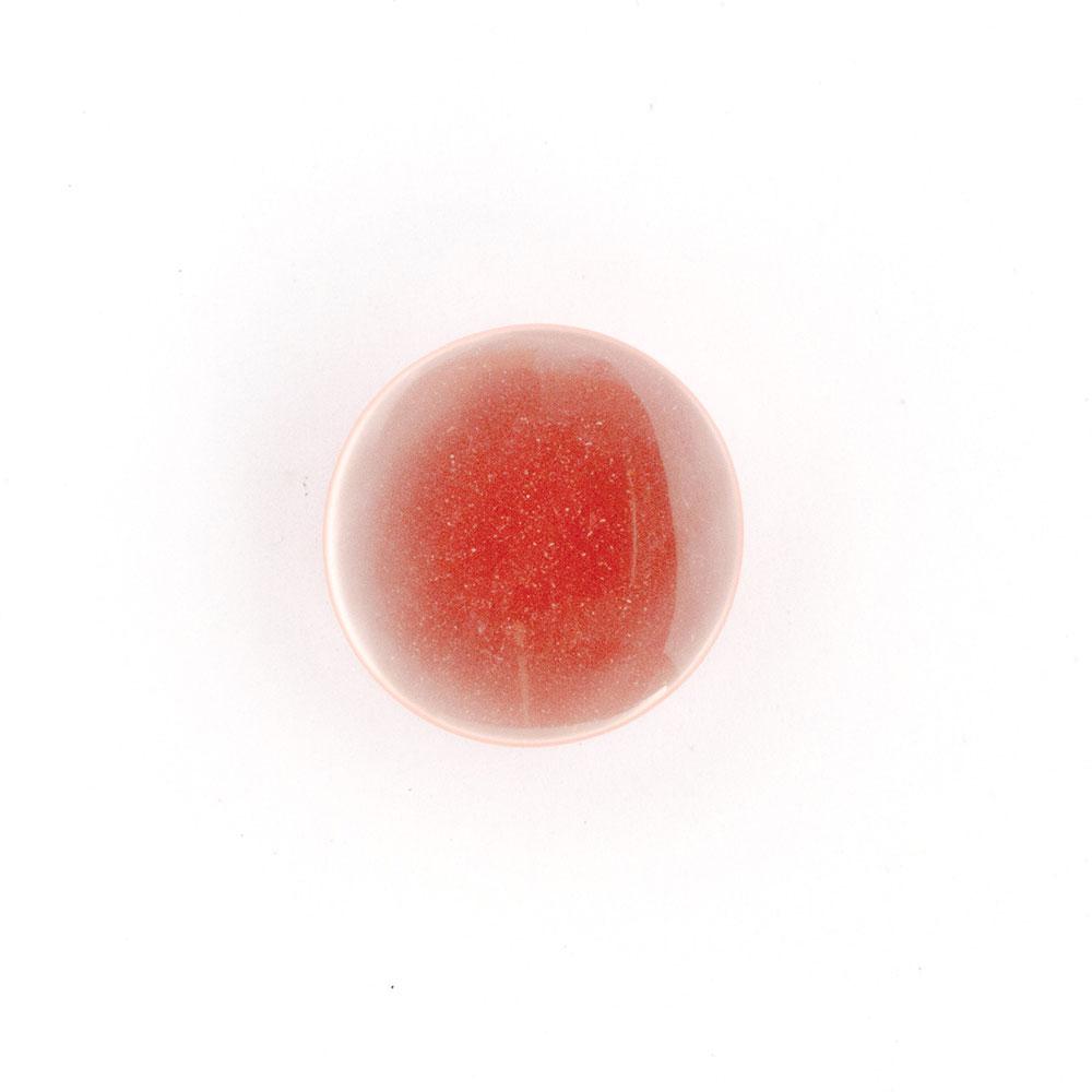 Bot&oacute;n Pl&aacute;stico Redondo Plano Rosado