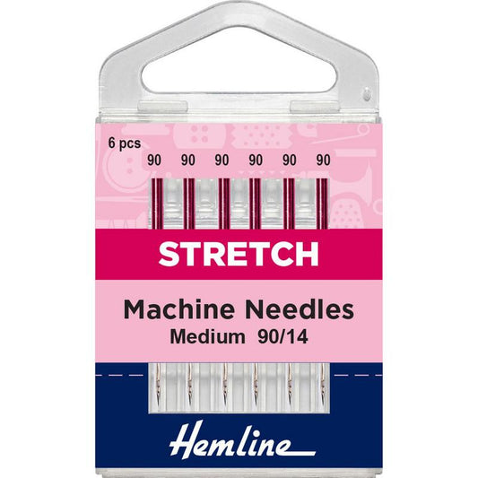 Aguja Máquina Stretch #90/14 (102.9) Hemline - 5 Unidades
