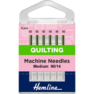 Aguja Máquina Quilting #90/14 (106.9) Hemline - 5 Unidades