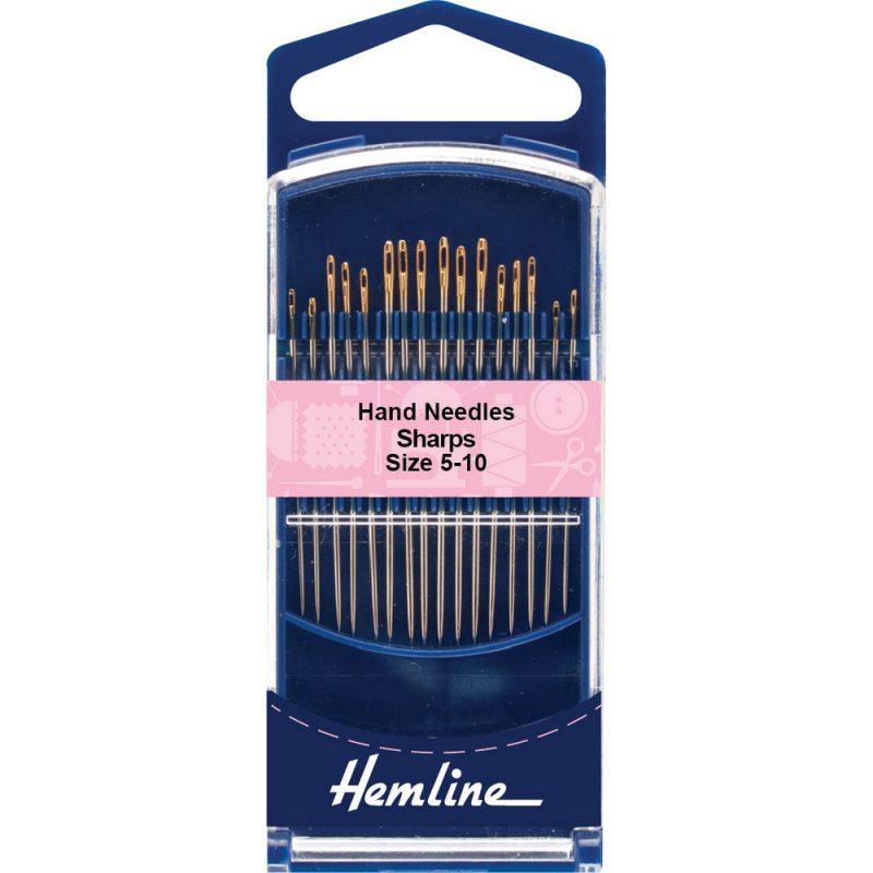 Aguja Sharps Premium #5/10 (288G.510) Hemline - 5 Unidades