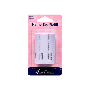 Etiqueta Nombre (293.TR) Hemline - 5 Unidades