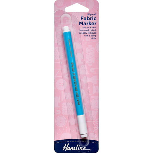 Lápiz Marcador De Tela Soluble Azul (295.Jp) Hemline - 5 Unidades