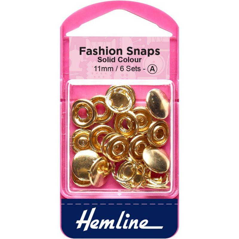 Broche A Presión 11 Mm 6Un Hemline - 5 Unidades