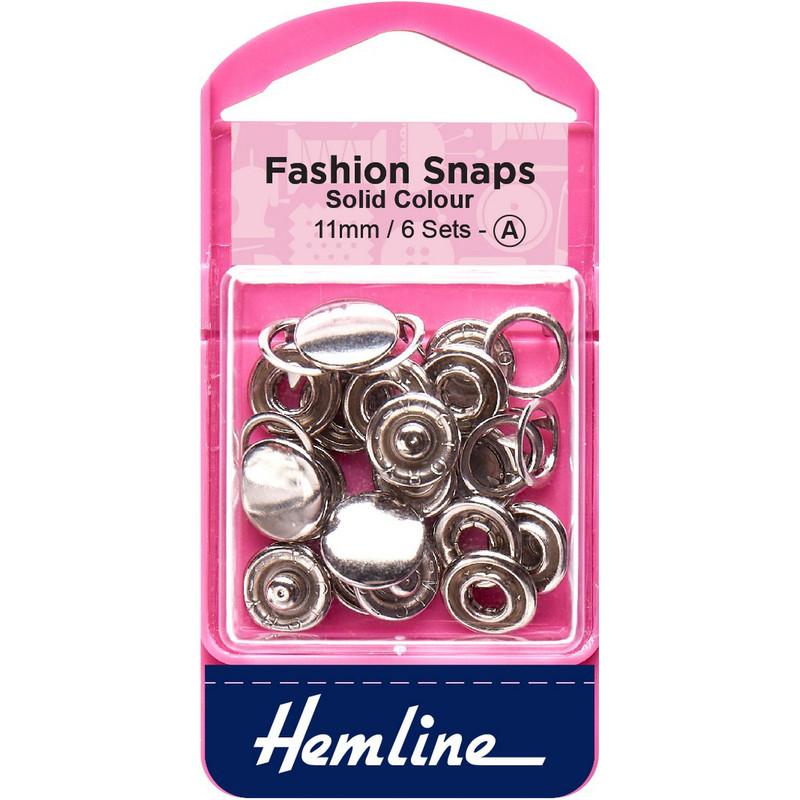 Broche A Presión 11 Mm 6Un Hemline - 5 Unidades
