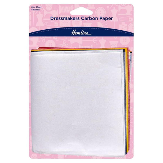 Papel Carbón Transferible Surtido (753.L) Hemline - 5 Unidades