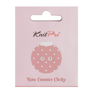 Contador de Filas Clicky Pink 1Un (10860) Knit Pro - 5 Unidades