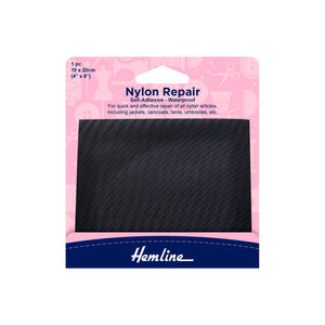Parche Autoadhesivo Negro (689.BLACK) Hemline - 5 Unidades
